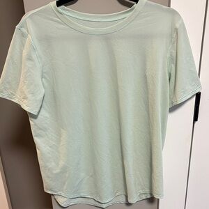 Lululemon Athletica Light Green Short Sleeve Tee